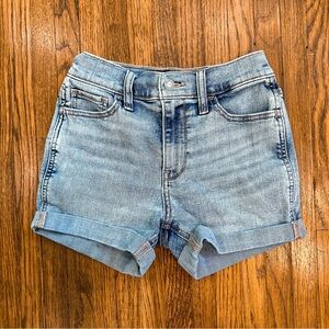 Hollister Light Blue Denim Women's Shorts